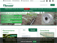 Tablet Screenshot of marcoser.ro